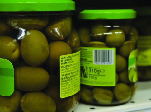 etichettaetichetta olive da tavola