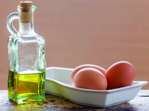 polifenoli in olio e uovo